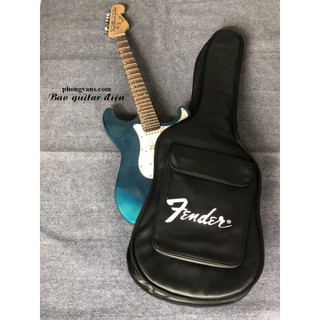 Bao da đựng đàn guitar điện 3 lớp