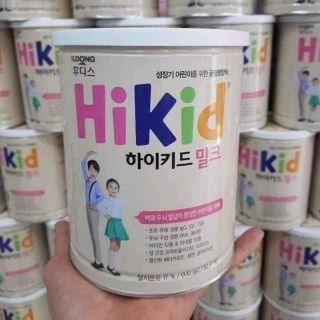 Sữa Hikid tăng chiều cao vị Vani - Hộp 600g