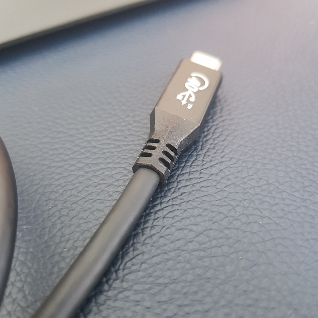 Cáp Usb 4, Thunderbolt 4 tốc độ 40Gb kết nối màn hình 8K60hz, sạc 100W - Hồ Phạm