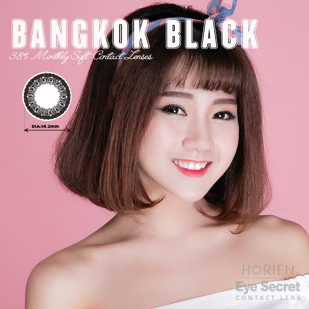 Kính áp tròng Eye Secret Contact Lens màu BANGKOK BLACK