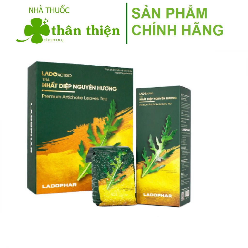 Trà actiso Nhất Diệp Nguyên Hương - Giúp thanh nhiệt, mát gan giải độc và bảo vệ gan, thanh lọc cơ thể (Hộp 4 Gói 150g)
