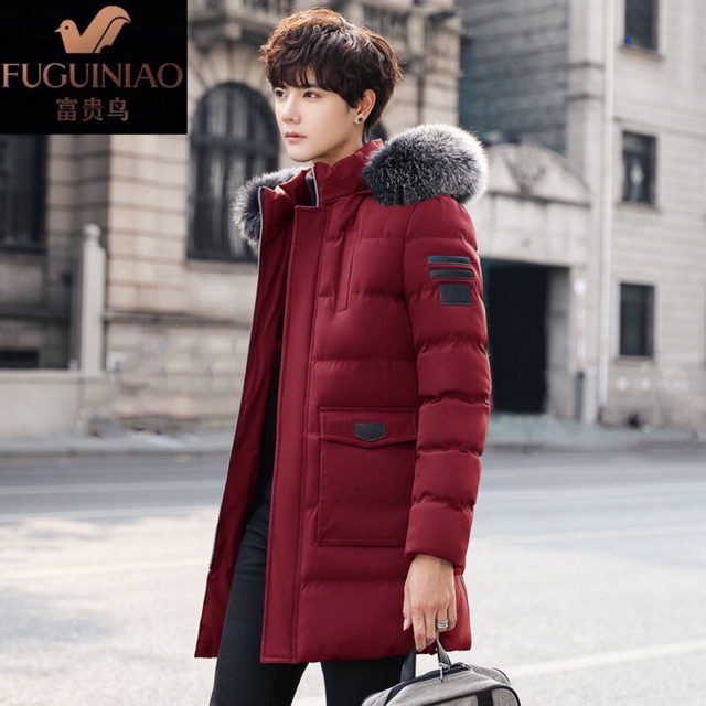 Áo Phao Dáng Dài Nam Đại Hàn Thời Trang Thu Đông Quảng Châu Cao Cấp | BigBuy360 - bigbuy360.vn