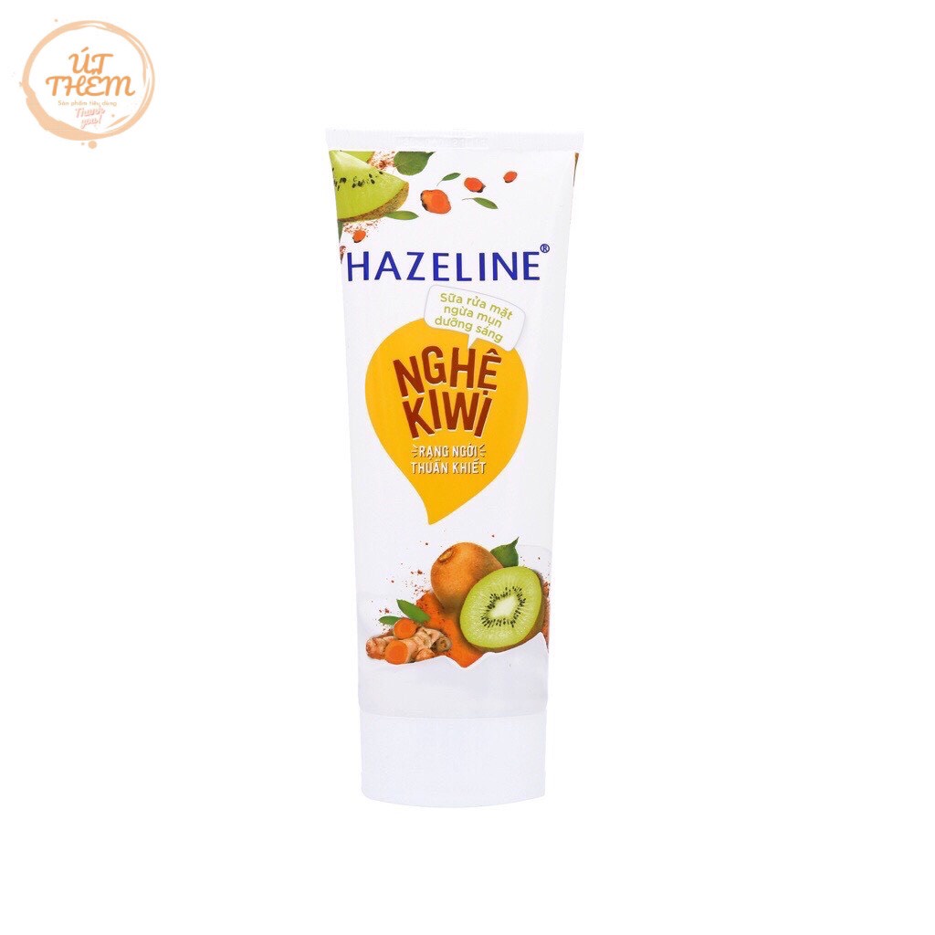 Sữa Rửa Mặt Hazeline Nghệ Và Kiwi Ngừa Mụn Sáng Da 50g