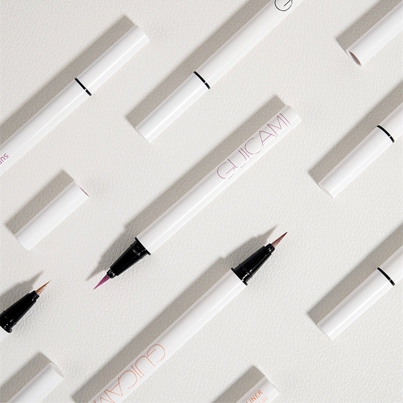 Bút Kẻ Mắt GUICAMI Ánh Ngọc Trai Lấp Lánh Chống Thấm Nước Chống Mồ Hôi Lâu Trôi Tự Nhiên Không Phai Với 4 Màu