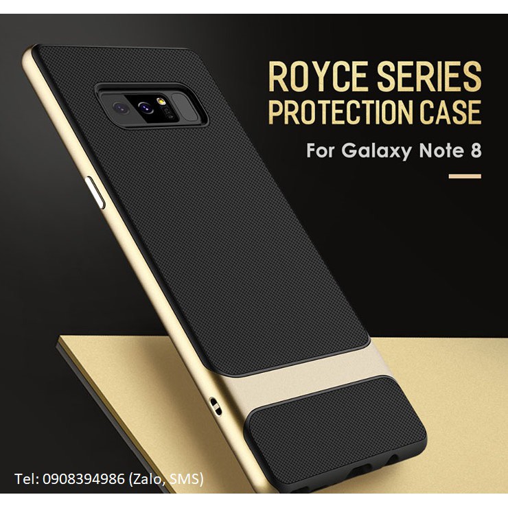Ốp lưng Galaxy Note 8 Rock Royce chống sốc chính hãng