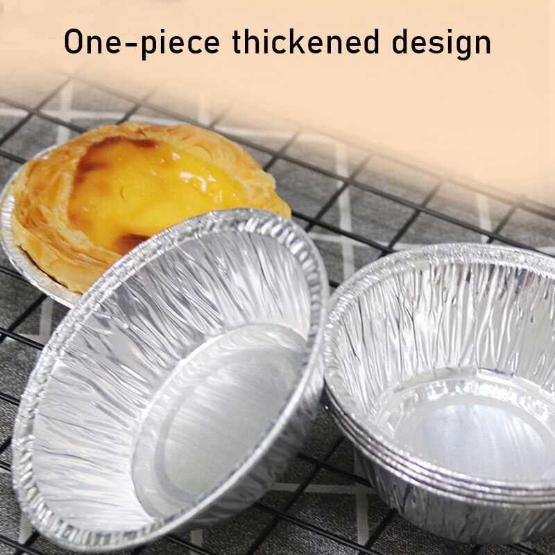 ONLY HOUSE Khay Thiếc Đựng Bánh Trứng Dùng Một Lần Tiện Dụng