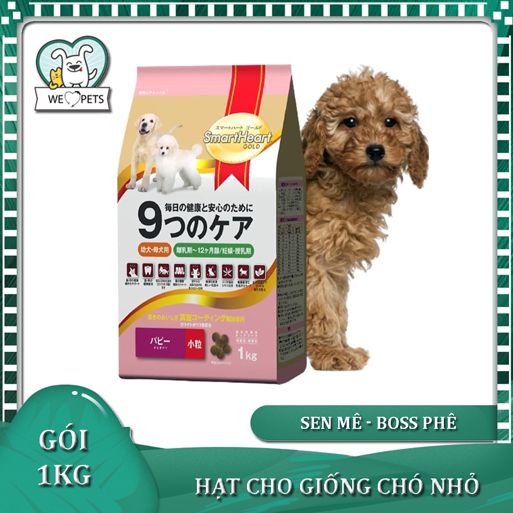Thức ăn cho chó con POODLE Smart Heart Gold puppy nhật bản dưới 12 tháng tuổi  - Lida Pet Shop