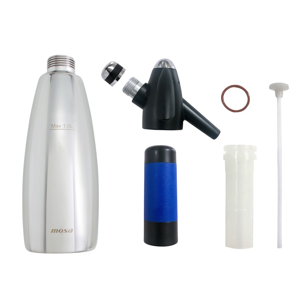 Bình làm soda inox SIPHON MOSA chính hãng- MỚI