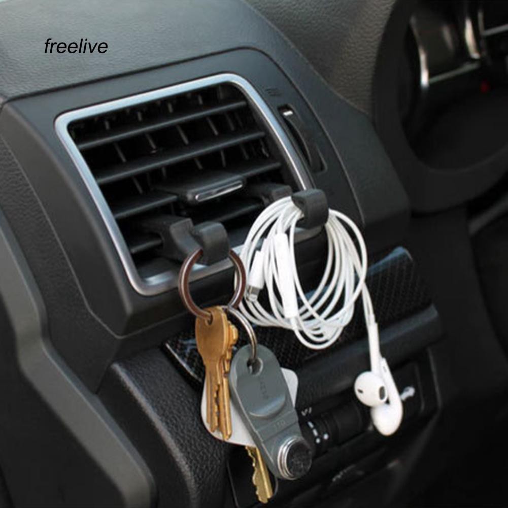 Set 2 giá đỡ điện thoại gắn điều hòa xe hơi gọn nhẹ | BigBuy360 - bigbuy360.vn