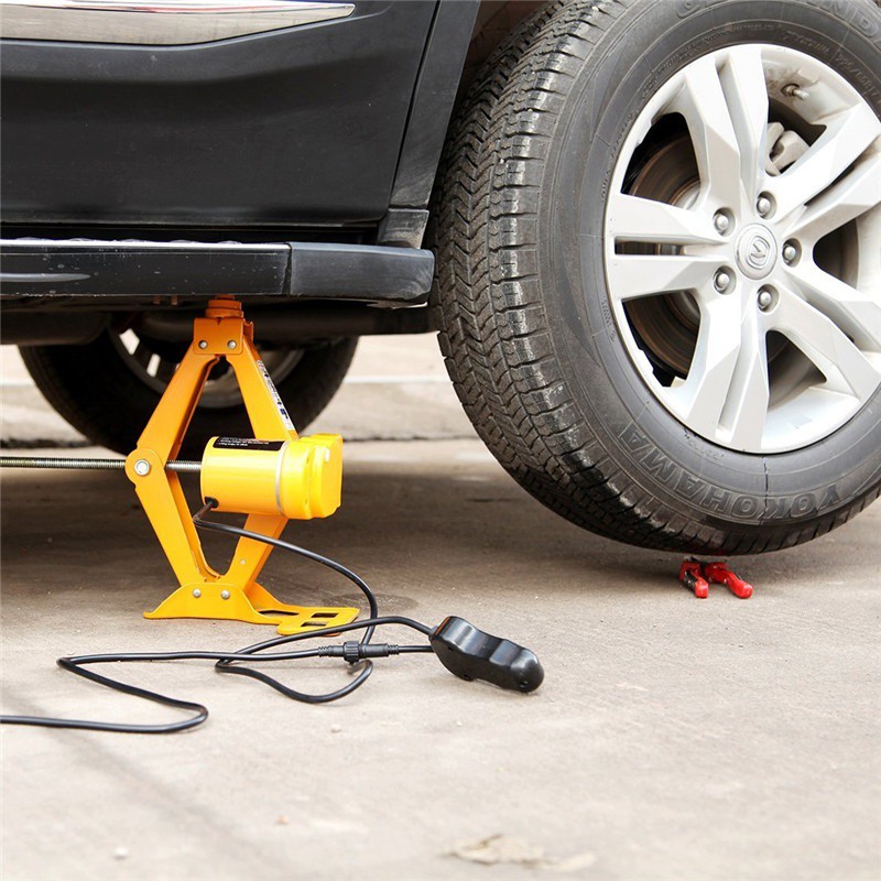 Bộ kích gầm cho ô tô gắn tẩu 12V - Con Đội Điện Nâng Gầm cho xe hơi