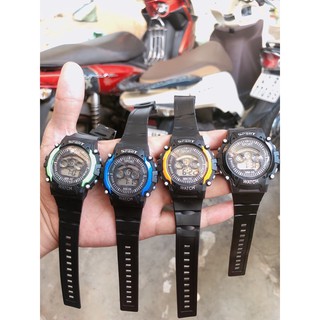 dts1904  ( Giá Sỉ ) Đồng hồ điện tử thời trang nam nữ Sport cá tính ssr77