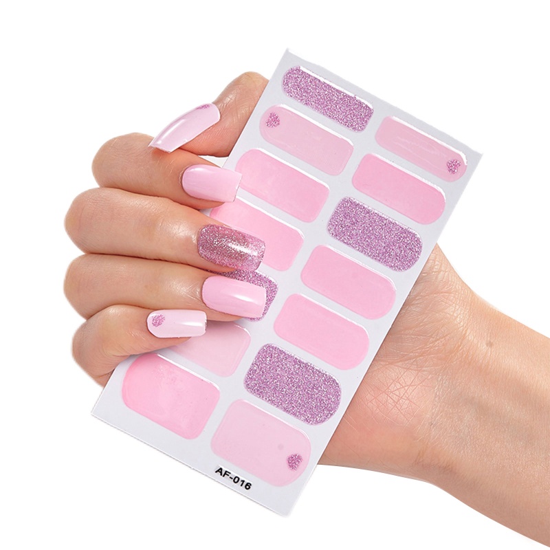Miếng Dán Trang Trí Móng Tay Toàn Diện Tự Dính DIY Dành Cho Nữ Và Nam