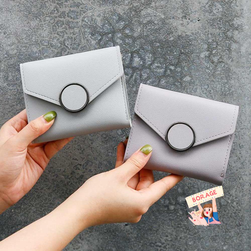 Ví Ngắn Đựng Tiền / Thẻ BORAG Dễ Thương Cho Nữ