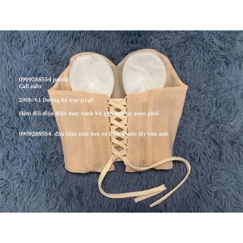Áo corset mặc lót bên trong áo cưới giúp siết vong eo con kiến va nâng ngực trong ngày cưới