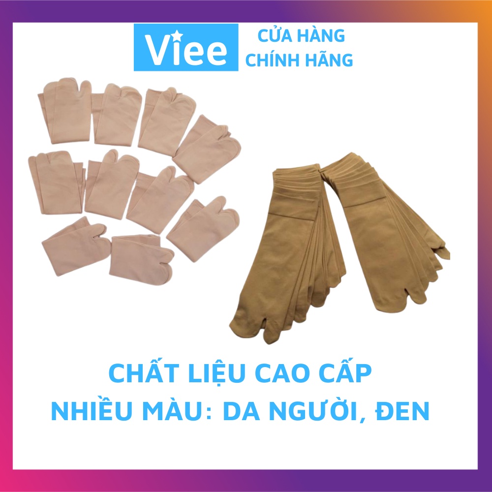 Tất vớ da xỏ ngón mỏng nữ thun cotton cao cấp thấm hút mồ hôi co giãn tốt Hàn Quốc