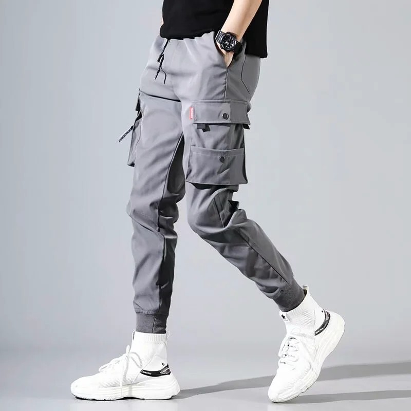 Quần Dài Nhiều Túi Màu Trơn Thời Trang Cá Tính Cho Nam S-3Xl | BigBuy360 - bigbuy360.vn