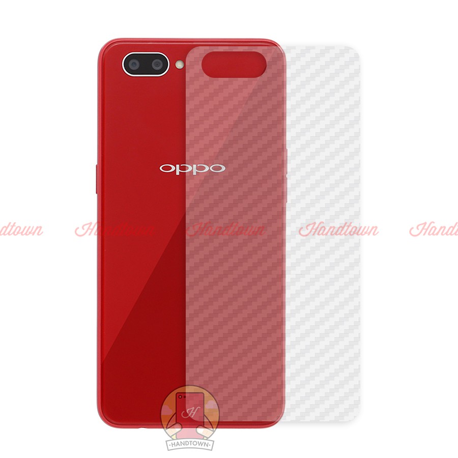 Miếng dán lưng cacbon Oppo A12e / A5 / AX5 / A3s