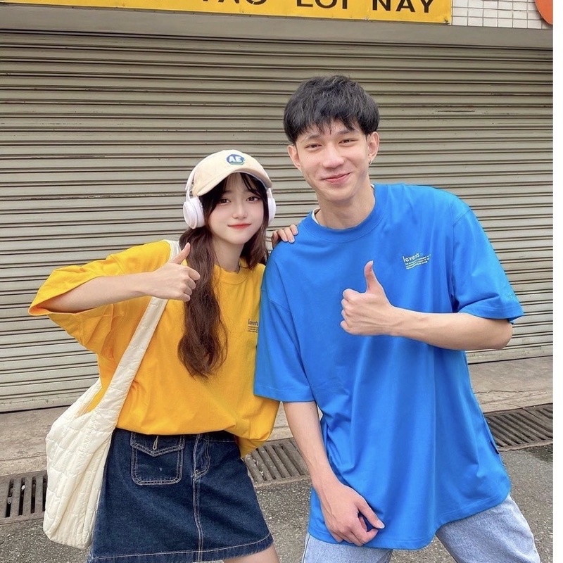 Áo thun unisex Levents Popular Logo V2 Nam nữ Full tag