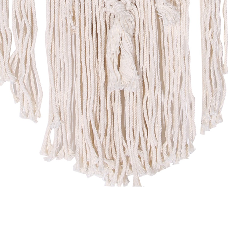 Thảm Dệt Macrame Treo Tường Trang Trí Phong Cách Boho Kích Thước 55X70cm