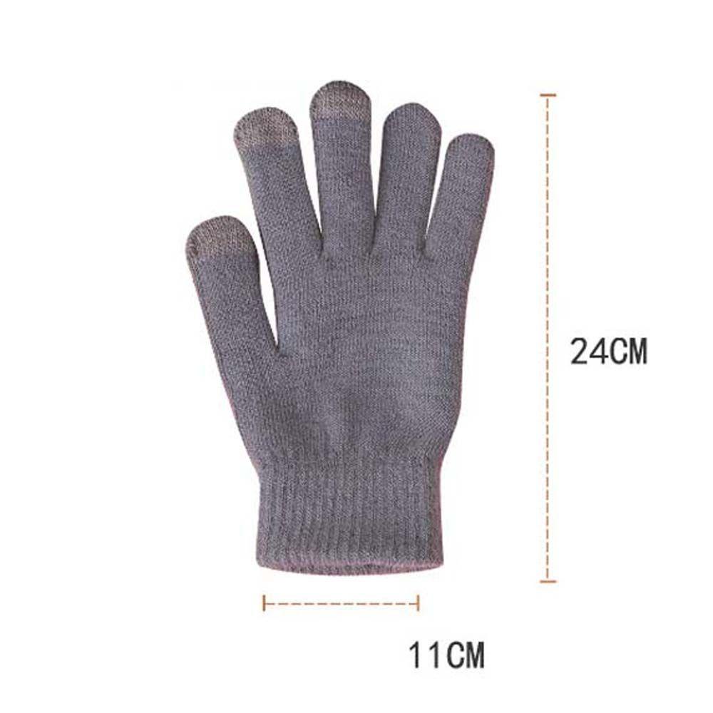 Găng Tay Năm Ngón Dày Mềm Mại Co Giãn Màn Hình Cảm Ứng 2life