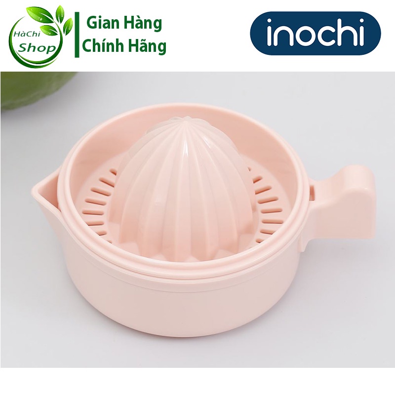 Bộ Vắt Cam - Chanh Bằng Tay Yoko Inochi Loại Nhỏ Có Lọc Bằng Nhựa PP Nguyên Sinh Kháng Khuẩn - Chính Hãng INOCHI