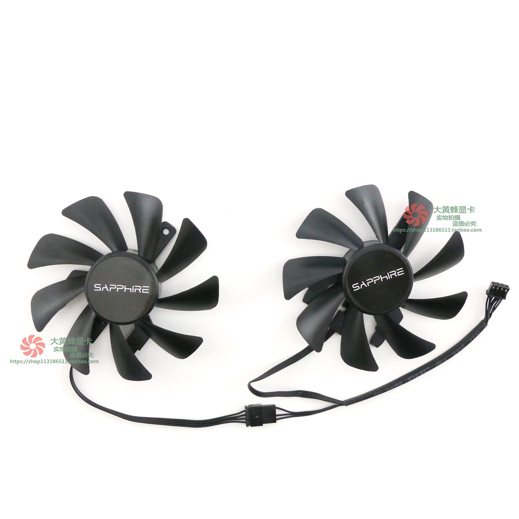 ⭐Chất lượng cao SAPPHIRE / SAPPHIRE RX6600 6600XT 6700XT PULSE Phiên bản bạch kim Quạt làm mát thẻ đ