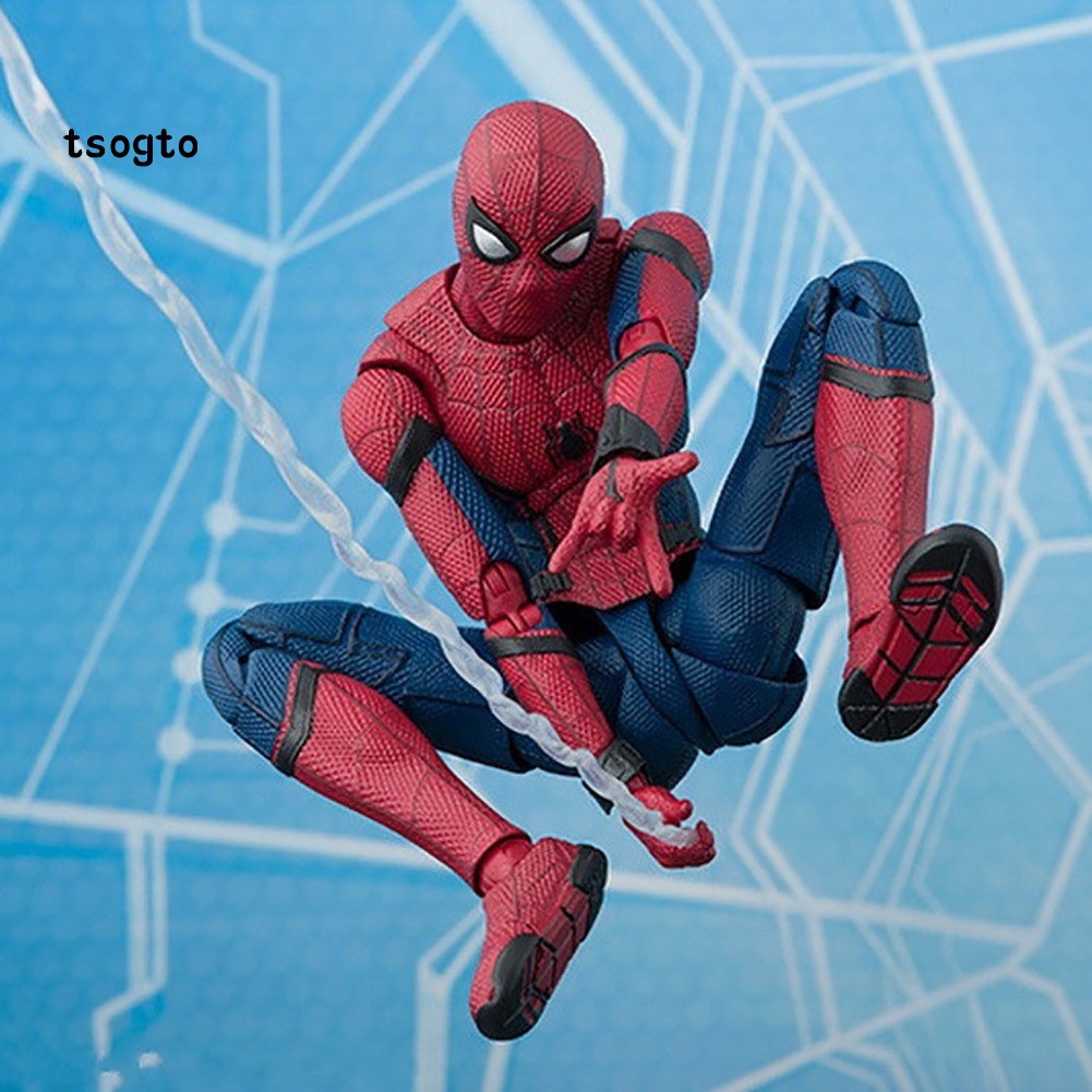 Đồ Chơi Mô Hình Nhân Vật Người Nhện Vui Nhộn 15cm