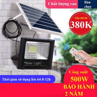 Đèn LED Ngoài Trời, Đèn Năng Lượng Mặt Trời Sân Vườn 500W Chống Nước Tiết Kiệm Điện