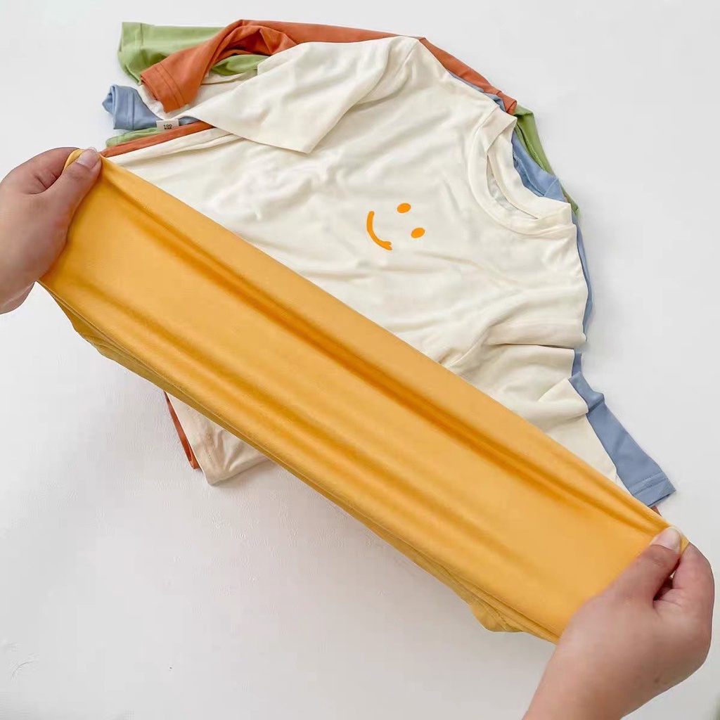 Bộ quần áo dài tay thun lạnh Funny cho bé trai bé gái chất liệu mềm mại cao cấp ATKID VIệt Nam