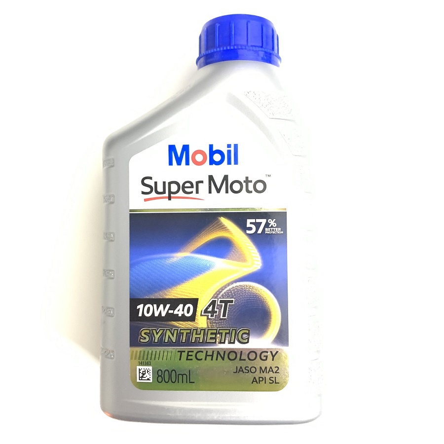 Nhớt Mobil 10W40 Super Moto 4T