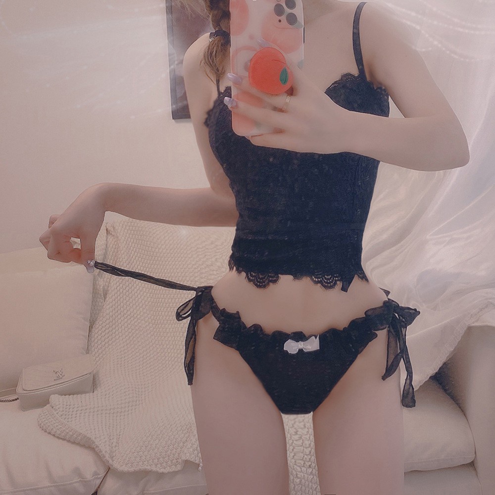 Quần Lót Cotton Không Đường May Lưng Thấp Phối Ren Trong Suốt Gợi Cảm Cho Nữ | BigBuy360 - bigbuy360.vn