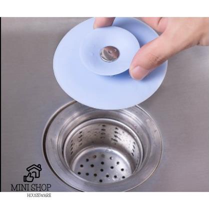 Nắp Đậy Bồn Rửa Bát Ngăn Mùi, Đậy Cống Thoát Nước Silicon