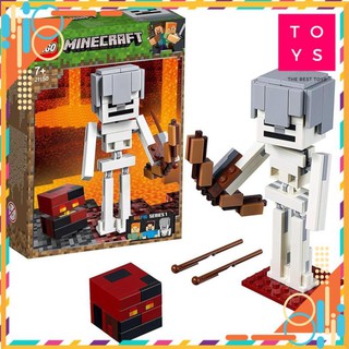 Đồ chơi lắp ráp Lego Minecraft 21150 - Mô Hình Minecraft Quái Vật Xương Khổng Lồ