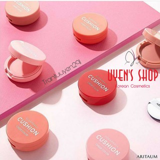 Má hồng dạng kem ARITAUM SUGARBALL CUSHION CHEEK COLOR