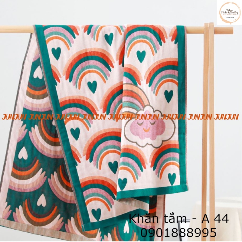 (2)TH Khăn tắm sợi tre Organic Nature100% siêu mềm (Size: 140*75cm)