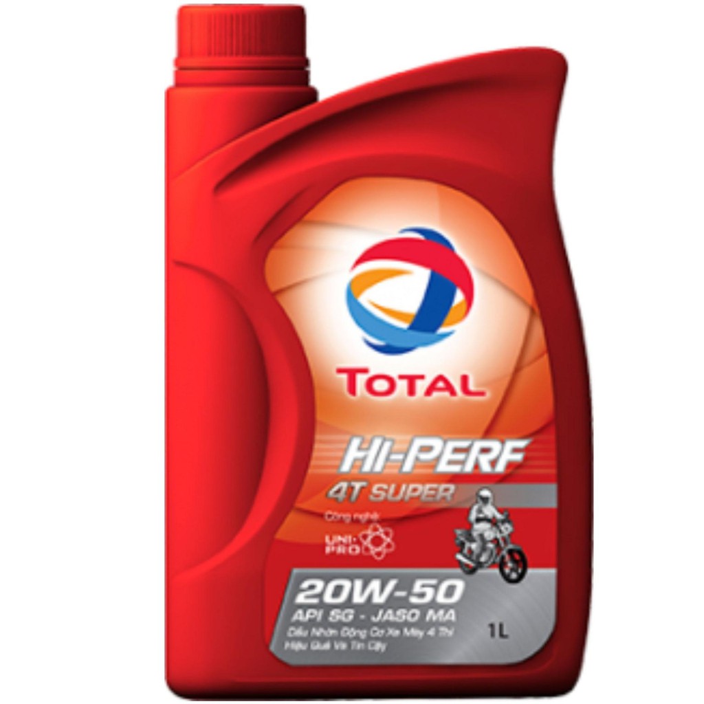 Nhớt xe máy Total 4T Super 20W50 800ml