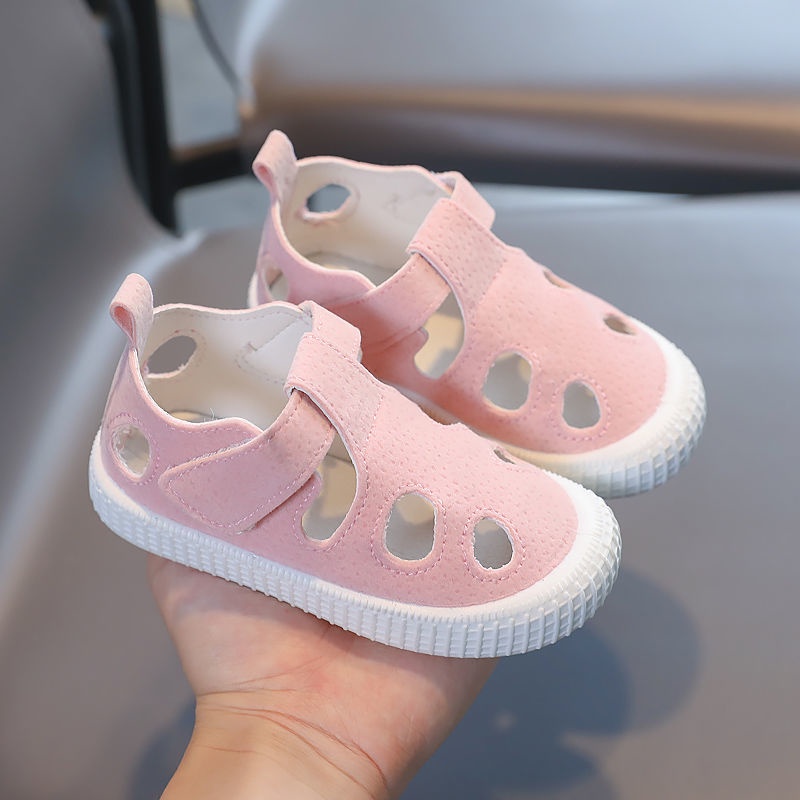 Xăng đan Hở Ngón Đi Biển Mùa Hè Mẫu Mới Phong Cách Công Chúa Cho Bé Gái 1-5 Tuổi