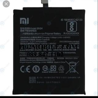 Pin xiaomi redmi 5a m5a bn34 2910mah bảo hành 6 tháng