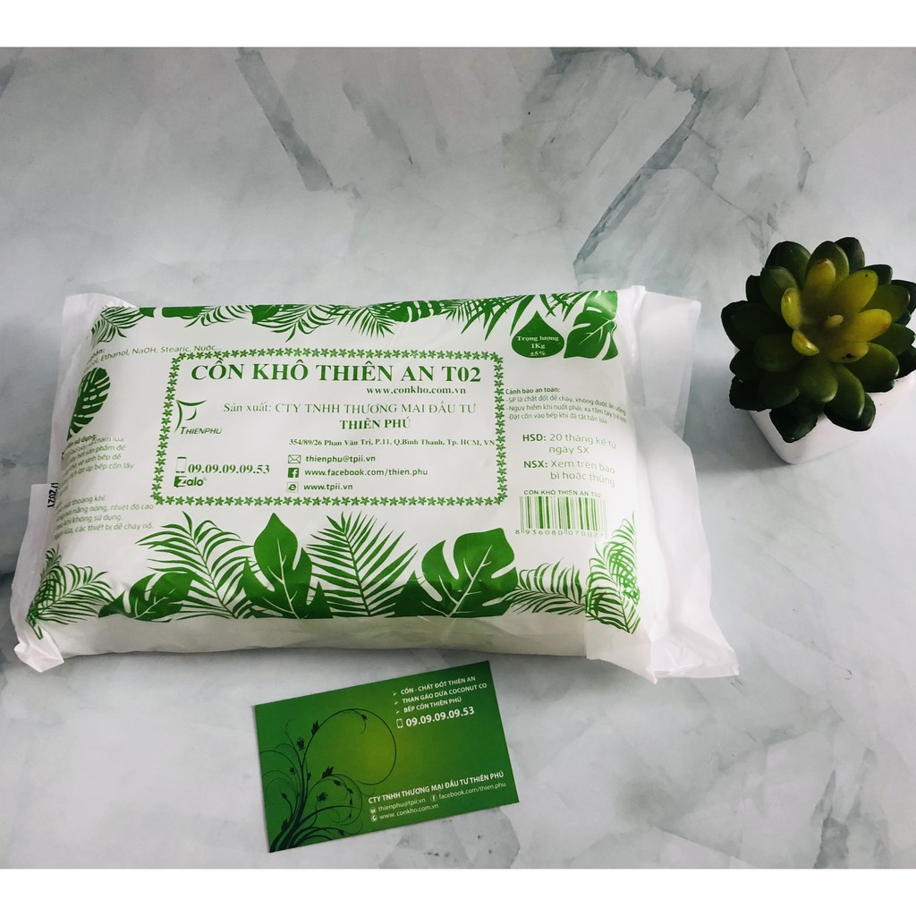 Cồn khô Thiên An loại 2 - MSP : T02
