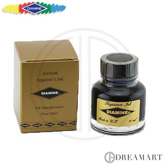 Mực bút máy diamine registrar's blue-black - lọ 30ml