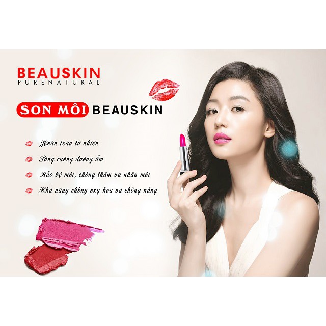 [HOT]Son môi màu đỏ cam son lì son hàn quốc beauskin lipstick màu đỏ cam #03 - [Hàng Chính Hãng]