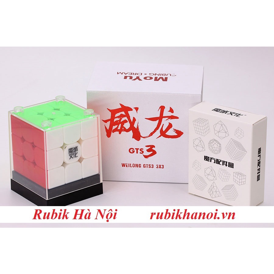 Rubik 3x3 Moyu Weilong GTS3 Có Nam Châm Cao Cấp