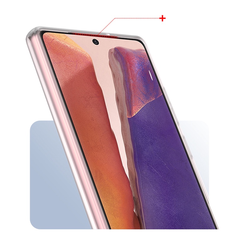 Ốp Điện Thoại Siêu Mỏng Kèm Giá Đỡ Cho Samsung Note 8 9 10 20 Plus Ultra