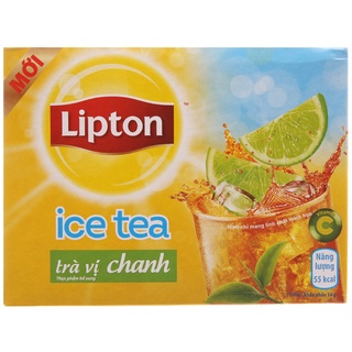 Trà Lipton Ice Tea vị chanh hộp 224g