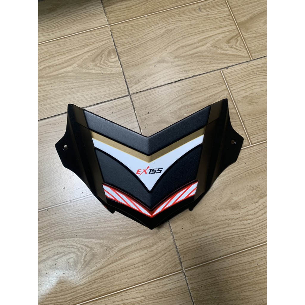 Chắn gió xe exciter 155 màu đen nhám