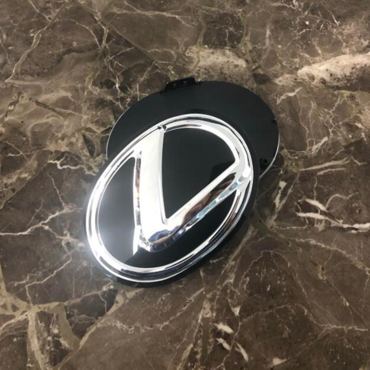 Logo biểu tượng truớc xe Lexus, kích thước 150mm, 163mm và 175mm, chất liệu Nhựa PMMA + Phủ thủy tinh hữu cơ cơ