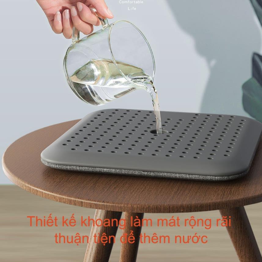 Đệm ô tô làm mát bằng hơi nước tản nhiệt ô tô giúp điều hòa nhiệt độ mát nhanh trong 5p, Đệm ghế xe hơi êm và chống mỏi