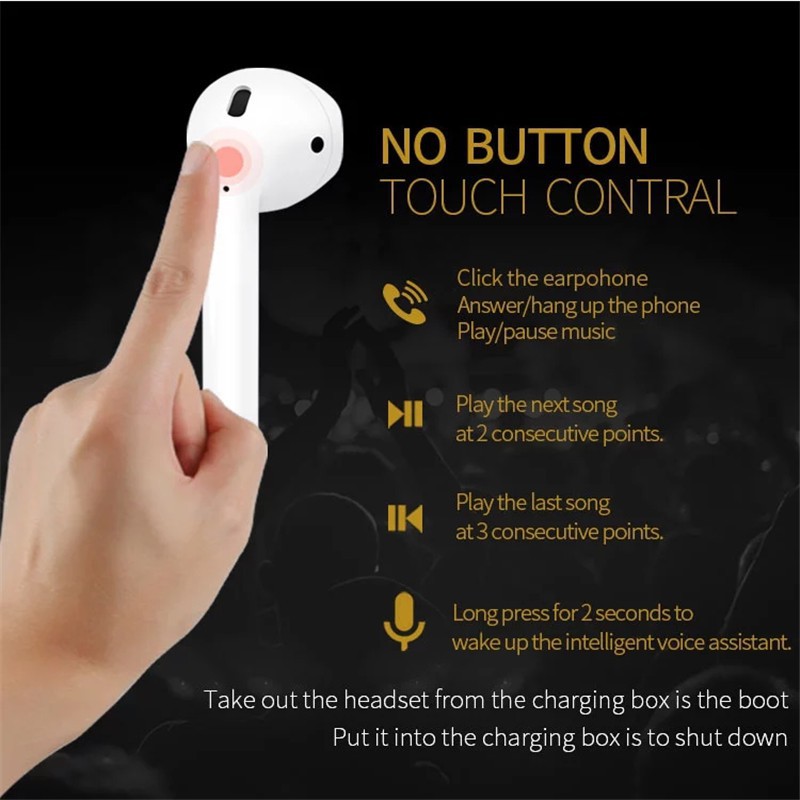 NEW I11 TWS Wireless 5.0 Bluetooth Earpods Touch Control Air Pods i10 i7 update