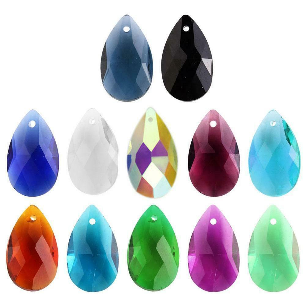 1 Chuỗi Hạt Pha Lê Giọt Nước Màu Xanh Lá Dùng Trang Trí Đèn Chùm Prisms X0S1 | BigBuy360 - bigbuy360.vn