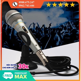 Mic Hát Karaoke XINGMA AK-319 thế hệ mới cho âm thanh sống động, Sử Dụng Cho Loa Kéo, Ampli, Tivi